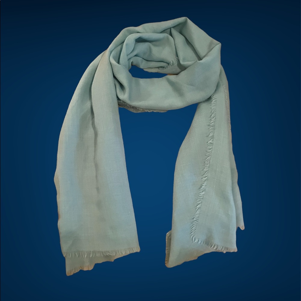 Giorgio Armani Baby Blue Scarf